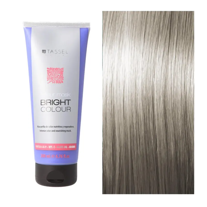 EUROSTIL BRIGHT COLOUR MASCARILLA CAPILAR COLOR RUBIO HIELO 1UN