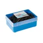 EUROSTIL ANTI-DESLIZANTE CAJA CLIPS NEGRO NEGRO 50MM 1UN EUROSTIL ANTI-DESLIZANTE CAJA CLIPS NEGRO NEGRO 50MM 1UN