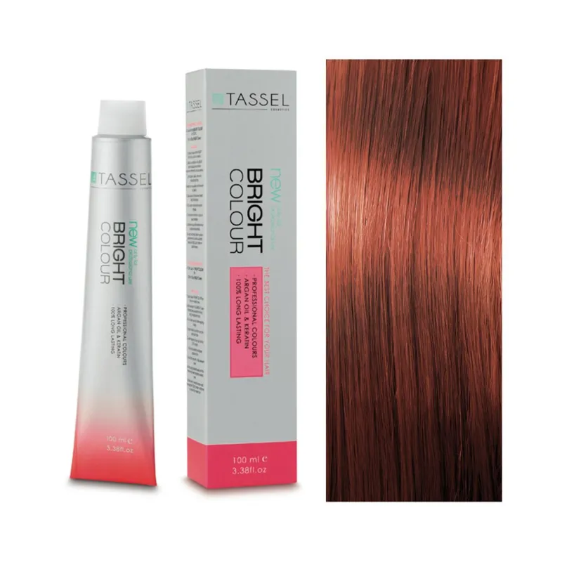 EUROSTIL BRIGHT COLOUR TINTE 6.44 RUBIO OSCURO COBRE INTENSO 1UN