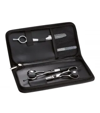 EUROSTIL ESTUDIANTE KIT DE CORTE 2 TIJERAS 1UN + NAVAJA 1U.