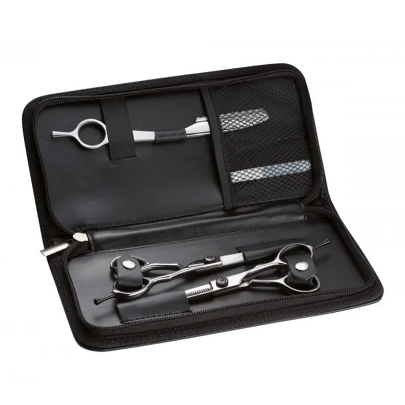 EUROSTIL ESTUDIANTE KIT DE CORTE 2 TIJERAS 1UN + NAVAJA 1U. EUROSTIL ESTUDIANTE KIT DE CORTE 2 TIJERAS 1UN + NAVAJA 1U.