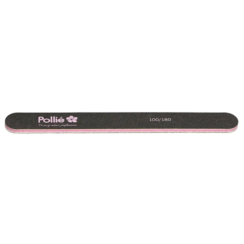 POLLIE NEGRO RECTO LIMA 100/180 19X178MM CON BOLSA 1UN