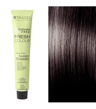 EUROSTIL FRESH COLOUR CREMA COLORANTE SIN AMONIACO CASTAÑO MEDIO 1UN