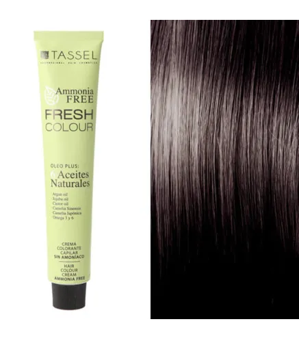 EUROSTIL FRESH COLOUR CREMA COLORANTE SIN AMONIACO CASTAÑO MEDIO 1UN