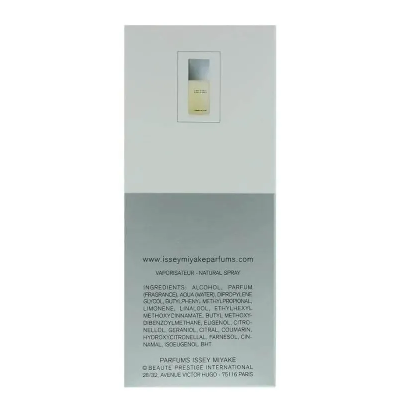 ISSEY MIYAKE L'EAU D'ISSEY EAU&MAGNOLIA EAU DE TOILETTE INTENSE 100ML VAPORIZADOR