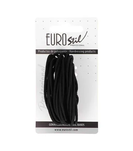 EUROSTIL NEGRO NEGRO GOMAS ELASTICAS 1UN
