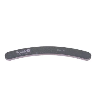 POLLIE NEGRO CURVADO LIMA 100/180 19X178MM CON BOLSA 1UN