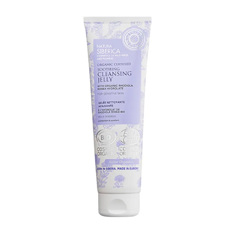 NATURA SIBERICA SOOTHING CLEANSING JELLY PARA PIEL SENSIBLE 140ML NATURA SIBERICA SOOTHING CLEANSING JELLY PARA PIEL SENSIBLE 140ML