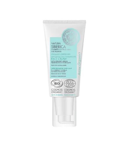 NATURA SIBERICA INVIGORATING DAY&NIGHT CREMA FACIAL PIEL SECA 50ML