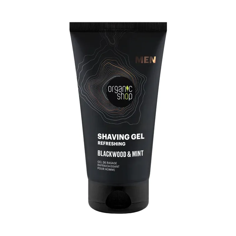 ORGANIC SHOP MEN BLACKWOOD GEL DE AFEITADO REFRESCANTE 150ML ORGANIC SHOP MEN BLACKWOOD GEL DE AFEITADO REFRESCANTE 150ML