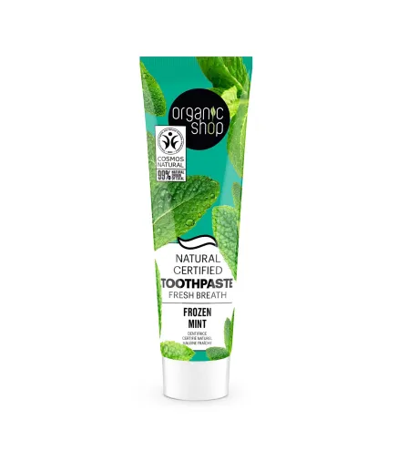 ORGANIC SHOP FROZEN MINT DENTIFRICO FRESH BEARTH 100GR