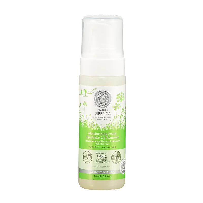 NATURA SIBERICA MOISTURIZING ESPUMA DESMAQUILLANTE PIEL SENSIBLE 170ML