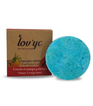 LOVYC PAPAYA Y NARANJA CHAMPU SOLIDO 50GR