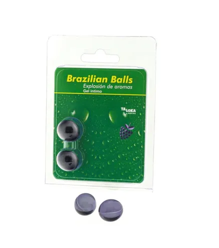 BRAZILIAN BALLS BALLS GEL INTIMO AROMA FRUTAS DEL BOSQUE 1UN
