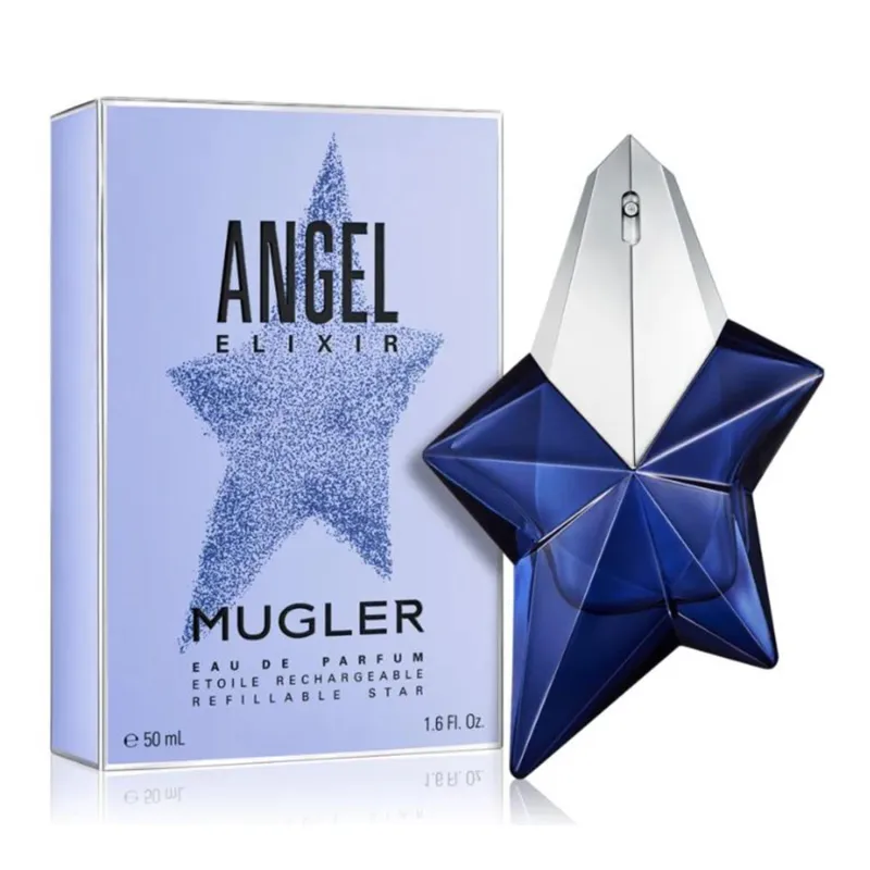 THIERRY MUGLER ANGEL ELIXIR EAU DE PARFUM RECARGABLE 50ML VAPORIZADOR THIERRY MUGLER ANGEL ELIXIR EAU DE PARFUM RECARGABLE 50ML VAPORIZADOR