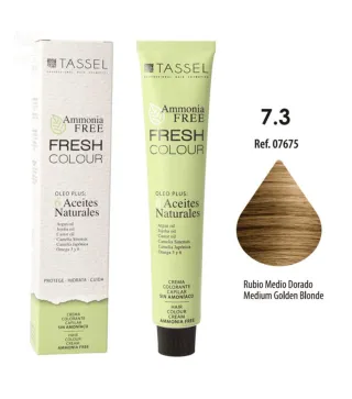 EUROSTIL FRESH COLOUR CREMA COLORANTE SIN AMONIACO RUBIO MEDIO 1UN