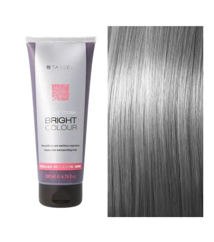 EUROSTIL BRIGHT COLOUR MASCARILLA CAPILAR COLOR GRIS 1UN