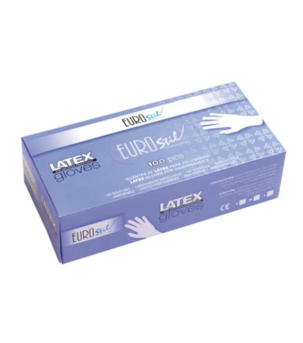 EUROSTIL CAJA GUANTES LATEX GRANDE 1UN