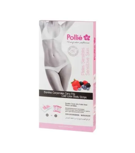 EUROSTIL FRUTOS ROJOS BANDAS DE CERA FRIA PIELES SENSIBLES PACK 20UN