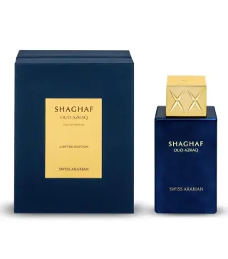 SWISS ARABIAN SHAGHAF OUD AZRAQ EAU DE PARFUM EDICION LIMITADA 75ML
