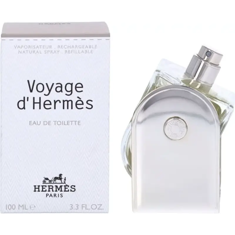 HERMES PARIS VOYAGE EAU DE TOILETTE RECARGABLE 100ML VAPORIZADOR HERMES PARIS VOYAGE EAU DE TOILETTE RECARGABLE 100ML VAPORIZADOR
