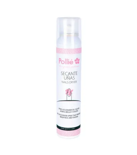 POLLIE UÑAS SECANTE ACELERADOR EN SPRAY 200ML VAPORIZADOR