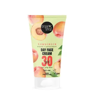 ORGANIC SHOP PEACH CREMA FACIAL DE DIA SPF30 50ML