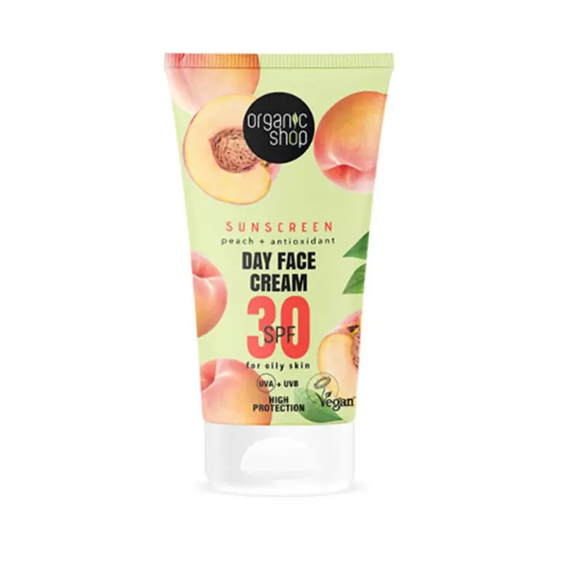 ORGANIC SHOP PEACH CREMA FACIAL DE DIA SPF30 50ML ORGANIC SHOP PEACH CREMA FACIAL DE DIA SPF30 50ML