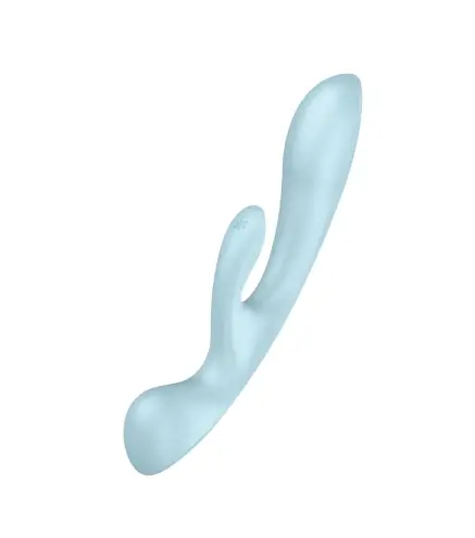 SATISFYER TRIPLE LOVER VIBRADOR GRIS 1UN