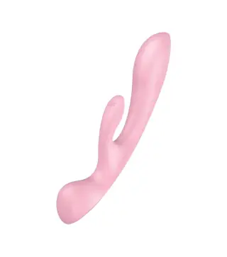SATISFYER TRIPLE LOVER VIBRADOR ROSA 1UN