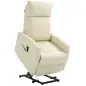 Sillón Levanta Personas Sillón Relax Eléctrico Sillón Elevador Reclinable 145° con Control Remoto 67x95x105 cm Crema Sillón Levanta Personas Sillón Relax Eléctrico Sillón Elevador Reclinable 145° con Control Remoto 67x95x105 cm Crema