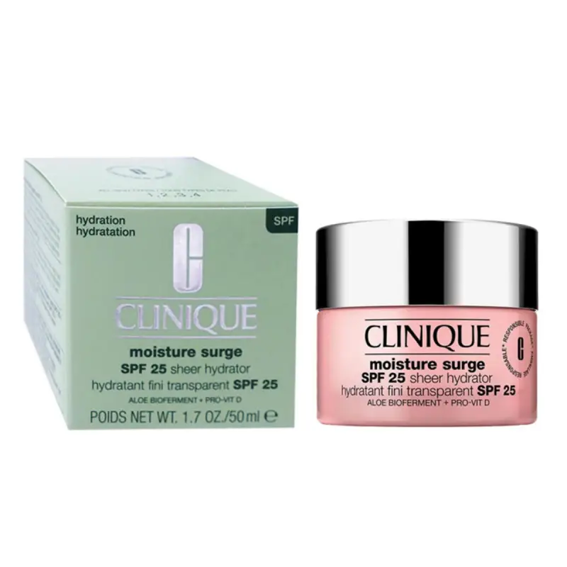 CLINIQUE MOISTURE SURGE CREMA HIDRATANTE SPF25 50ML CLINIQUE MOISTURE SURGE CREMA HIDRATANTE SPF25 50ML