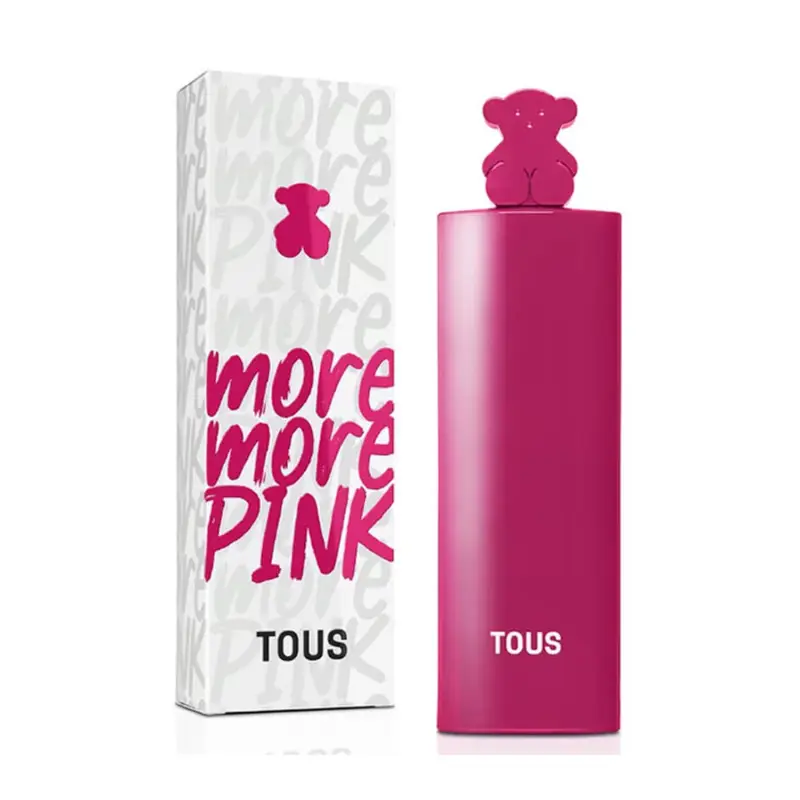 TOUS MORE MORE PINK EAU DE TOILETTE 90ML TOUS MORE MORE PINK EAU DE TOILETTE 90ML