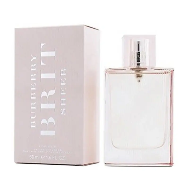 BURBERRY BRIT SHEER EAU DE TOILETTE FOR WOMAN 50ML VAPORIZADOR