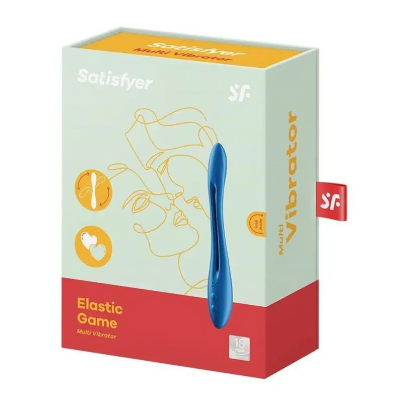 SATISFYER ELASTIC GAME MULTI-VIBRADOR AZUL 1UN SATISFYER ELASTIC GAME MULTI-VIBRADOR AZUL 1UN