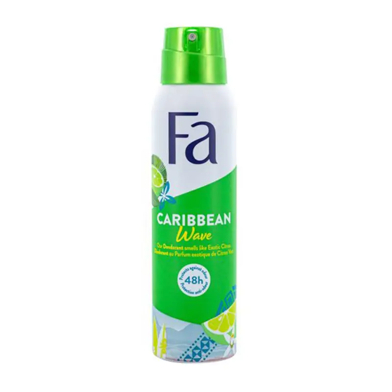 FA CARIBBEAN WAVE DESODORANTE 150ML VAPORIZADOR