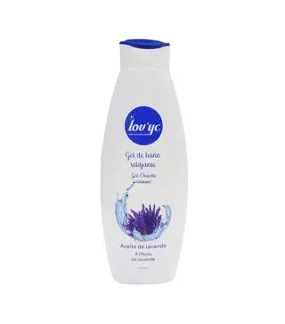LOVYC ACEITE DE LAVANDA GEL DE BAÑO RELAJANTE 750ML