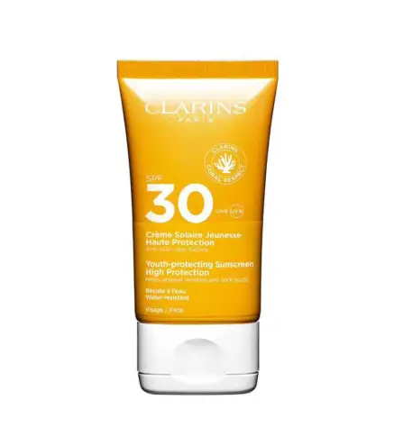 CLARINS YOUTH PROTECTION SUNSCREEN CREMA FACIAL SPF30 50ML