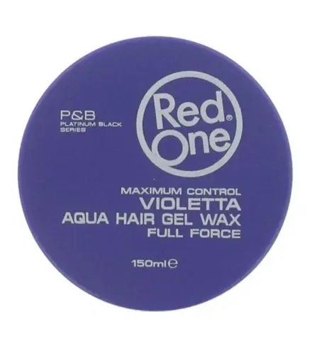 RED ONE VIOLETTA AQUA HAIR GEL WAX 150ML