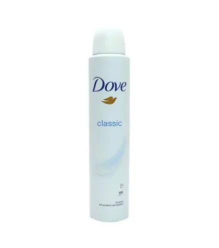 DOVE CLASSIC DESODORANTE SIN ALCOHOL 200ML VAPORIZADOR