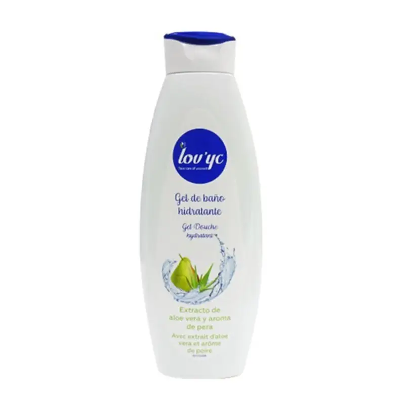 LOVYC EXTRACTO ALOE VERA Y PERA GEL DE BAÑO HIDRATANTE 750ML
