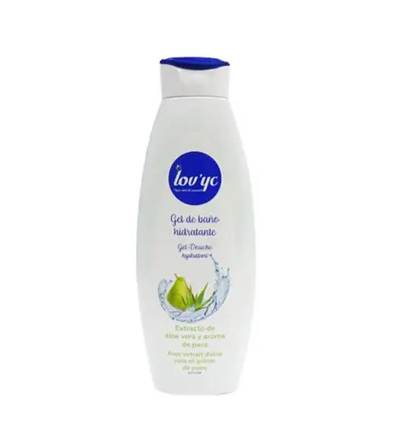 LOVYC EXTRACTO ALOE VERA Y PERA GEL DE BAÑO HIDRATANTE 750ML