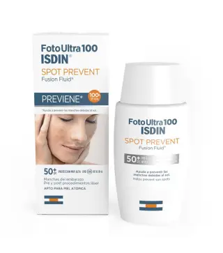 ISDIN FOTOULTRA 100 SPOT PREVENT FLUIDO SPF50+ PIELES ATOPICAS 50ML