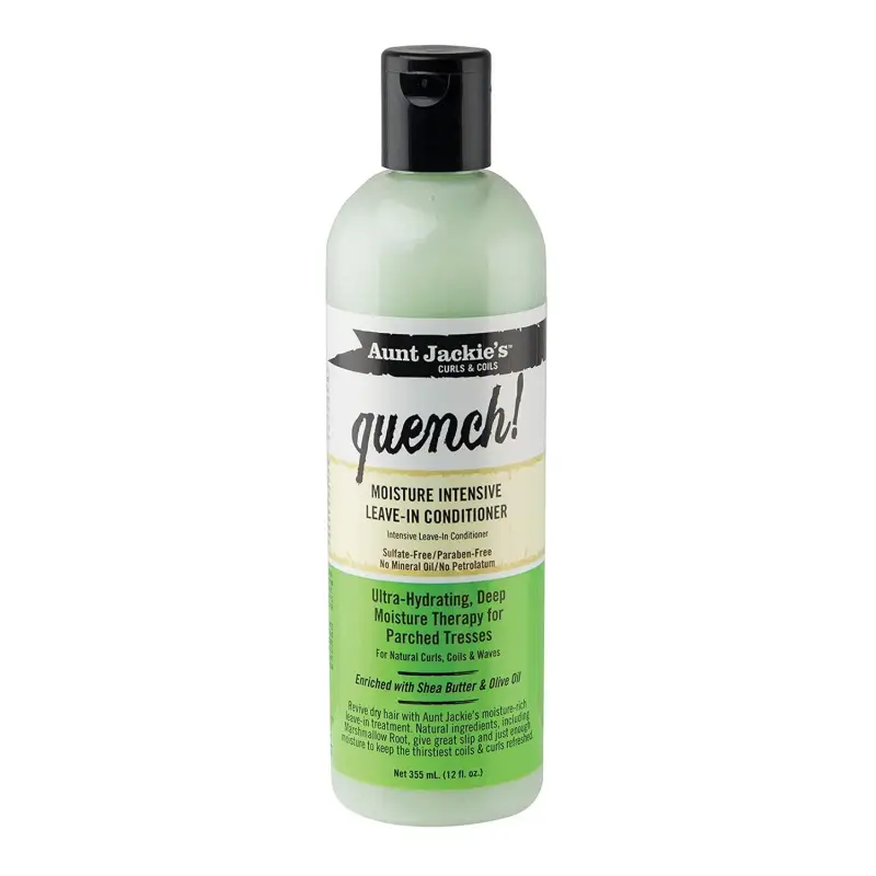 AUNT JACKIE QUENCH MOISTURE INTENSIVE LEAVE-IN ACONDICIONADOR 355ML AUNT JACKIE QUENCH MOISTURE INTENSIVE LEAVE-IN ACONDICIONADOR 355ML