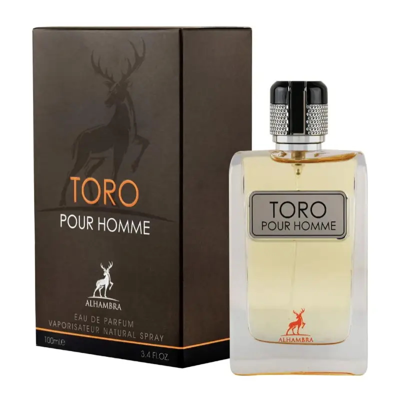 MAISON ALHAMBRA TORO POUR HOMME EAU DE PARFUM 100ML VAPORIZADOR MAISON ALHAMBRA TORO POUR HOMME EAU DE PARFUM 100ML VAPORIZADOR