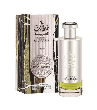 LATTAFA KHALTAAT AL ARABIA ROYAL DELIGHT EAU DE PARFUM 100ML VAPORIZADOR