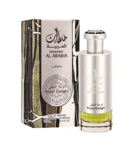 LATTAFA KHALTAAT AL ARABIA ROYAL DELIGHT EAU DE PARFUM 100ML VAPORIZADOR