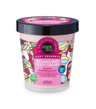 ORGANIC SHOP FLUFFY MARSHMALLOW CREMA CORPORAL NUTRITIVA 450ML