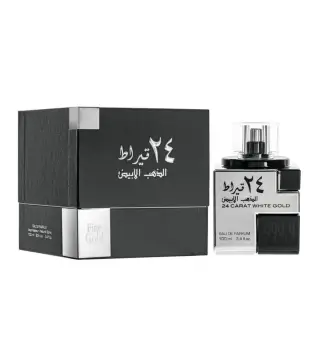 LATTAFA 24 CARAT WHITE GOLD EAU DE PARFUM 100ML VAPORIZADOR