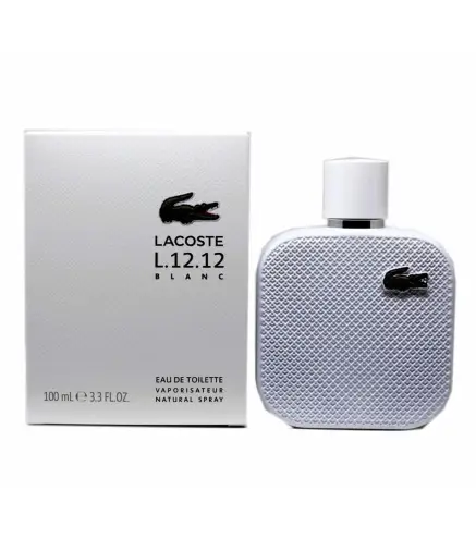 LACOSTE EAU LACOSTE L.12.12 BLANC MEN EAU DE TOILETTE 100ML VAPORIZADOR
